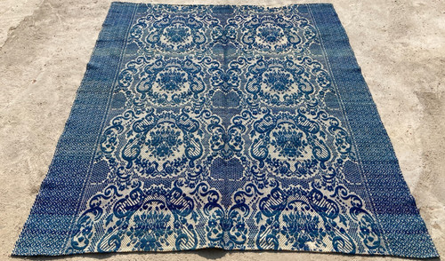 Vintage handmade damask floral - damask,