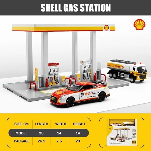 Scale gas station - scale,