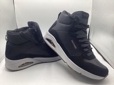 SKECHERS UNO HIGH TOP TRAINERS