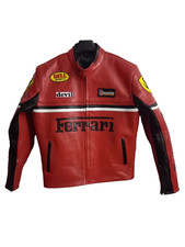 Ferrari Red Racing Leather