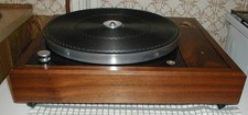 Thorens TD150 Turntable in Custom Plinth With Vinyl Passion Power Supply