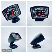 RALLY THERMO Gauge Automobile Car thermometer Classic Vintage Magnetic JAPAN