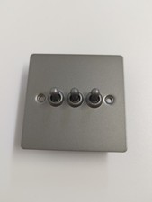 Volex Triple Toggle Light