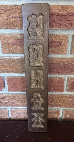 Vintage wooden speculaas - vintage,