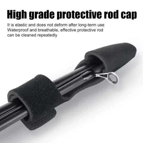 Black rod tip - rod, protector