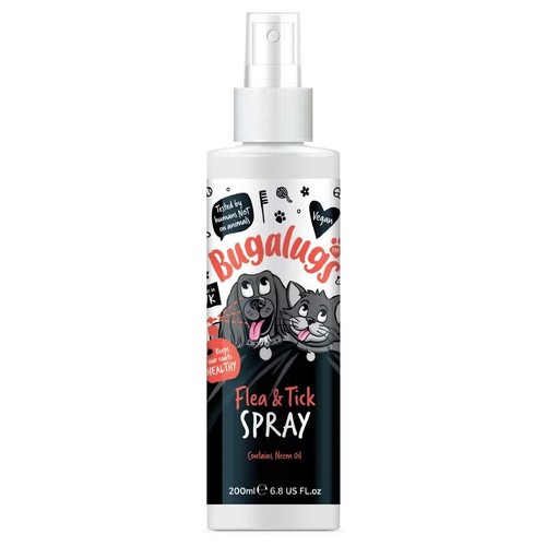 Bugalugs dog flea spray dogs - flea,