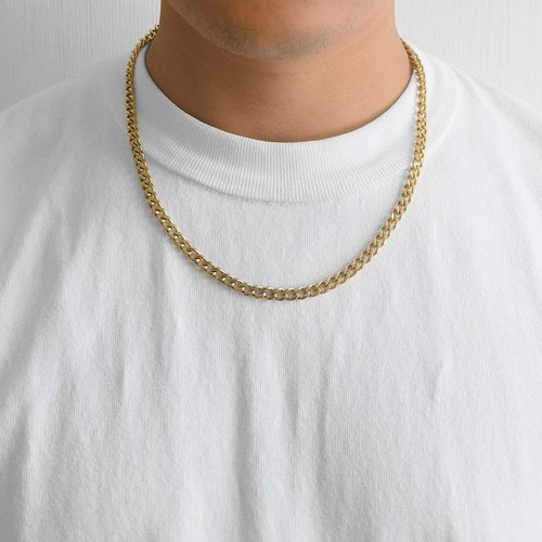 Men 6mm 18k gold plated - 18k,