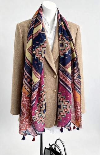 Ladies tan winter aztec - tan,