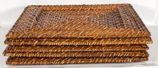 Wicker Rattan Woven Square