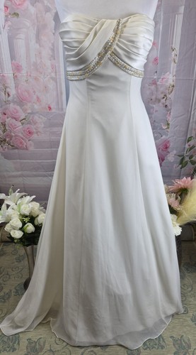 Romantica ivory satin - ivory,
