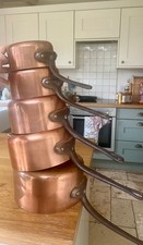 Vintage French Copper Saucepan