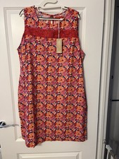 Next Linen Mix Shift Dress