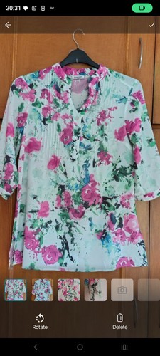 Damart women floral tunic - damart,