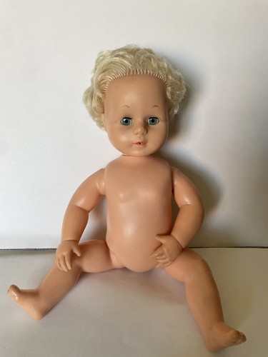 Vintage tiny tears doll blonde - tiny,