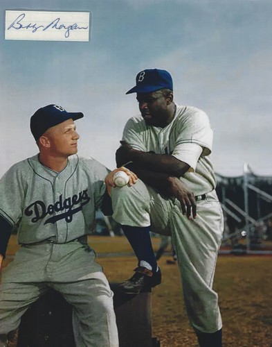 Bobby morgan autographed - bobby,
