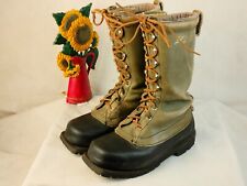 Lundhags Green Leather Boots Size 40 uk 7