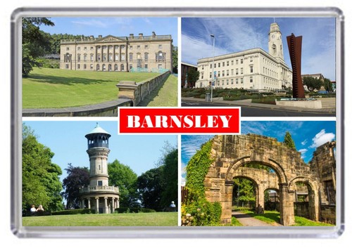 Barnsley fridge magnet - fridge,