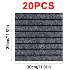 20X Self Adhesive Carpet Tiles