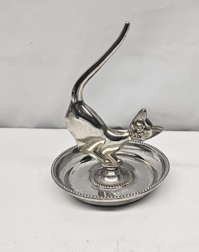Vintage zinc silver plated - e, p