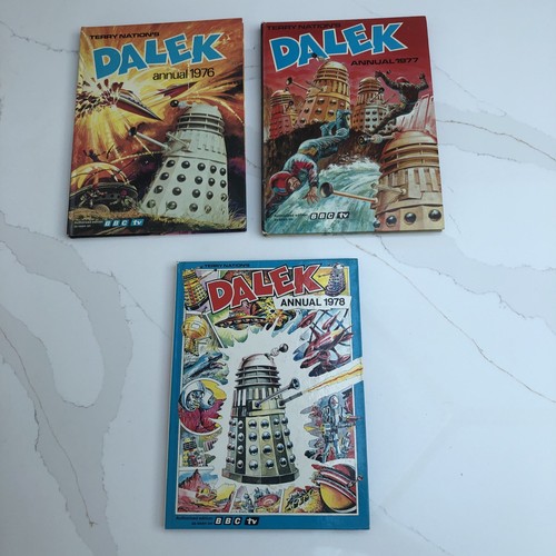 Dalek annuals 1976 1977 1978 - annuals, 1976/1977/1978