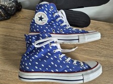 Converse Collab Marimekko Canvas  Hi Top Shoes UK Size 5 Trainers Polka Dot