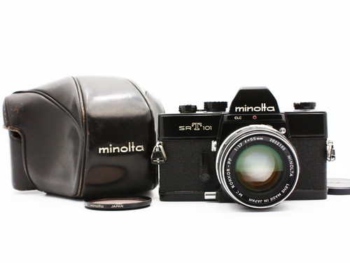 Minolta srt101 black 35mm - minolta, slr