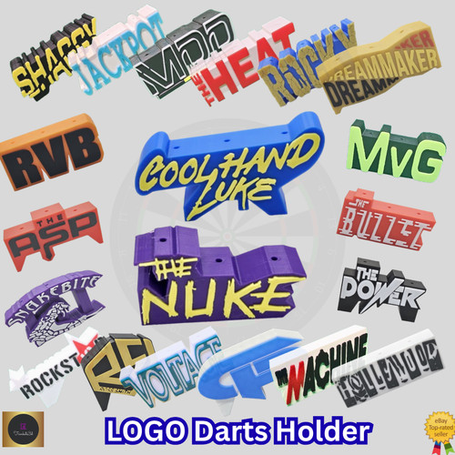Logo darts holder - logo, luke