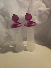 tupperware Hour Glass salt and