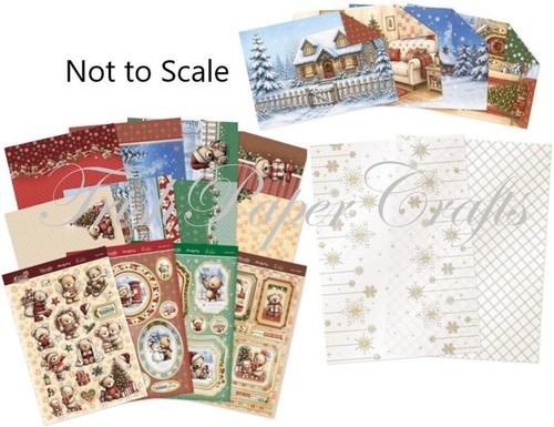 Hunkydory festive deluxe - deluxe, card
