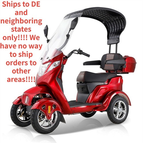 Four wheels mobility scooter - wheels,