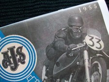 AJS 1955 MOTORCYCLE SALES