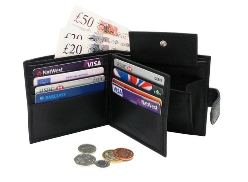 Designer mens leather - leather, wallet