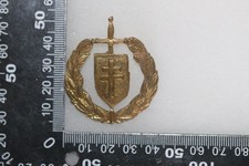 WW2 FREE FRENCH FEMALES SERVING WITH ATS AUXILIARY TERRITORIAL SERVICE CAP BADGE