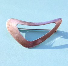 Vintage  Denmark Brooch Signed