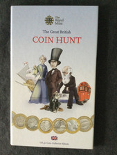 £2.00 The Great British coin hunt full collector album 32 coins