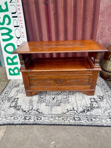 Genuine antique carved oak - genuine,