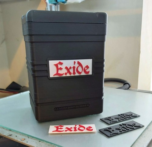 Exide style printed - exide,