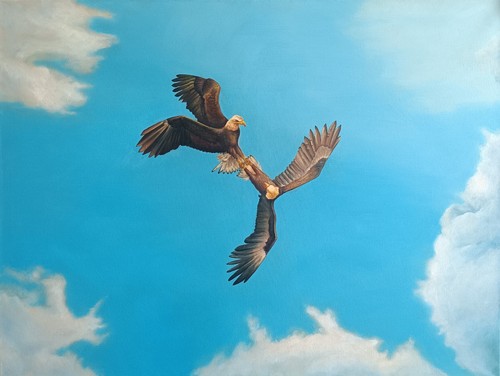 Original oil painting nature - painting,