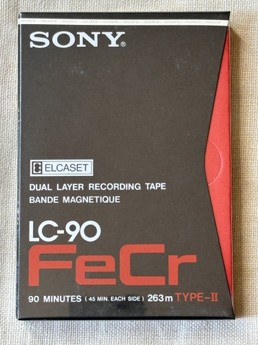 Sony elcaset fecr - fecr, type