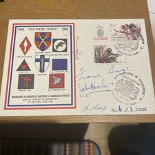 Multi Signed Military FDC Cover Including John Howard Limited Edition 6/7