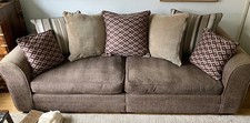large brown sofa for