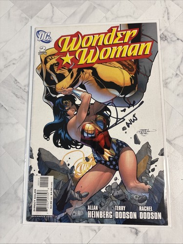 Wonder woman signed by gal - wonder,