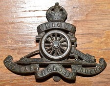 British army Royal Artillery