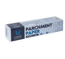 Baking Parchment Paper Non Stick Silicone Coated Catering Cooking 300mm x 50m