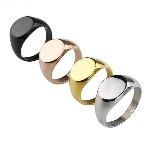 Ring silver stainless steel - ring,