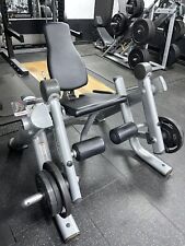 LIFE FITNESS SIGNATURE ISO LATERAL LEG EXTENSION MACHINE OLYMPIC PLATE LOADED UK