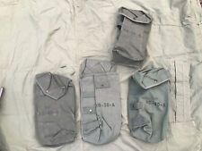 Vintage French Military Radio Webbing Canvas Bag / Pouch