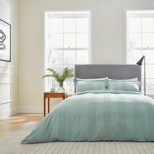 Bedeck serra celadon duvet - bedeck,
