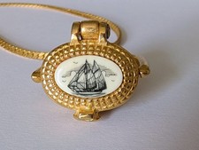 Vintage Scrimshaw Nantucket