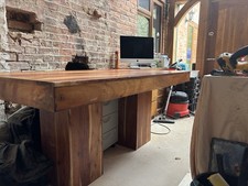 Mango Wood Dining Table Dekota With Benches